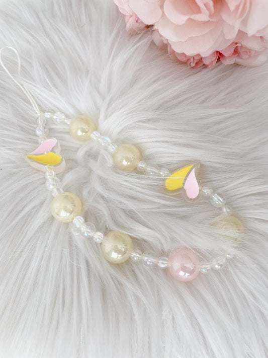 Love drops beaded charm wrist Strap accessory for phone/bag/tablet - Supple Room