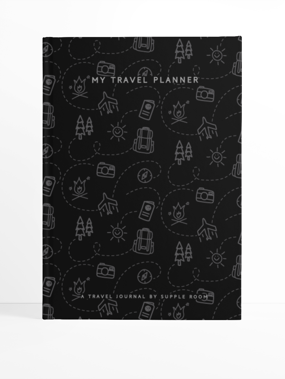 "My Travel Journal" Travel Planner Journal | A5 Size Hardcover - Supple Room