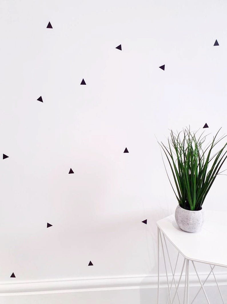 Stylish Triangle Wall Decal | Geometric Room Decor - Supple Room