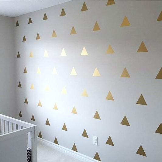 Stylish Triangle Wall Decal | Geometric Room Decor - Supple Room