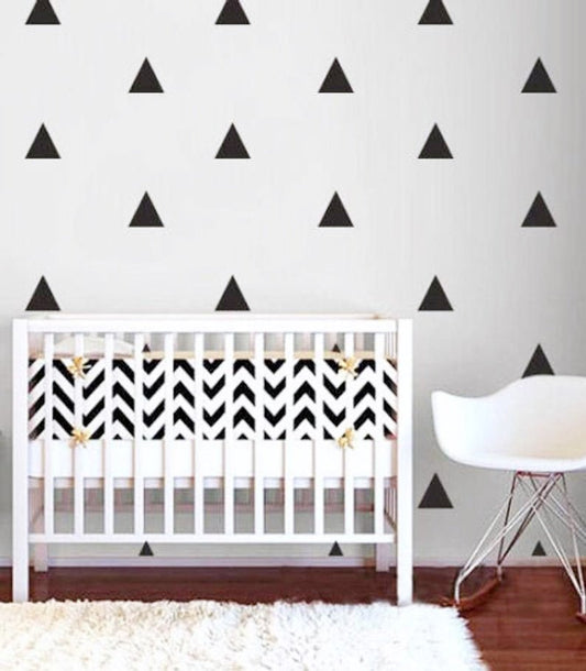 Stylish Triangle Wall Decal | Geometric Room Decor - Supple Room