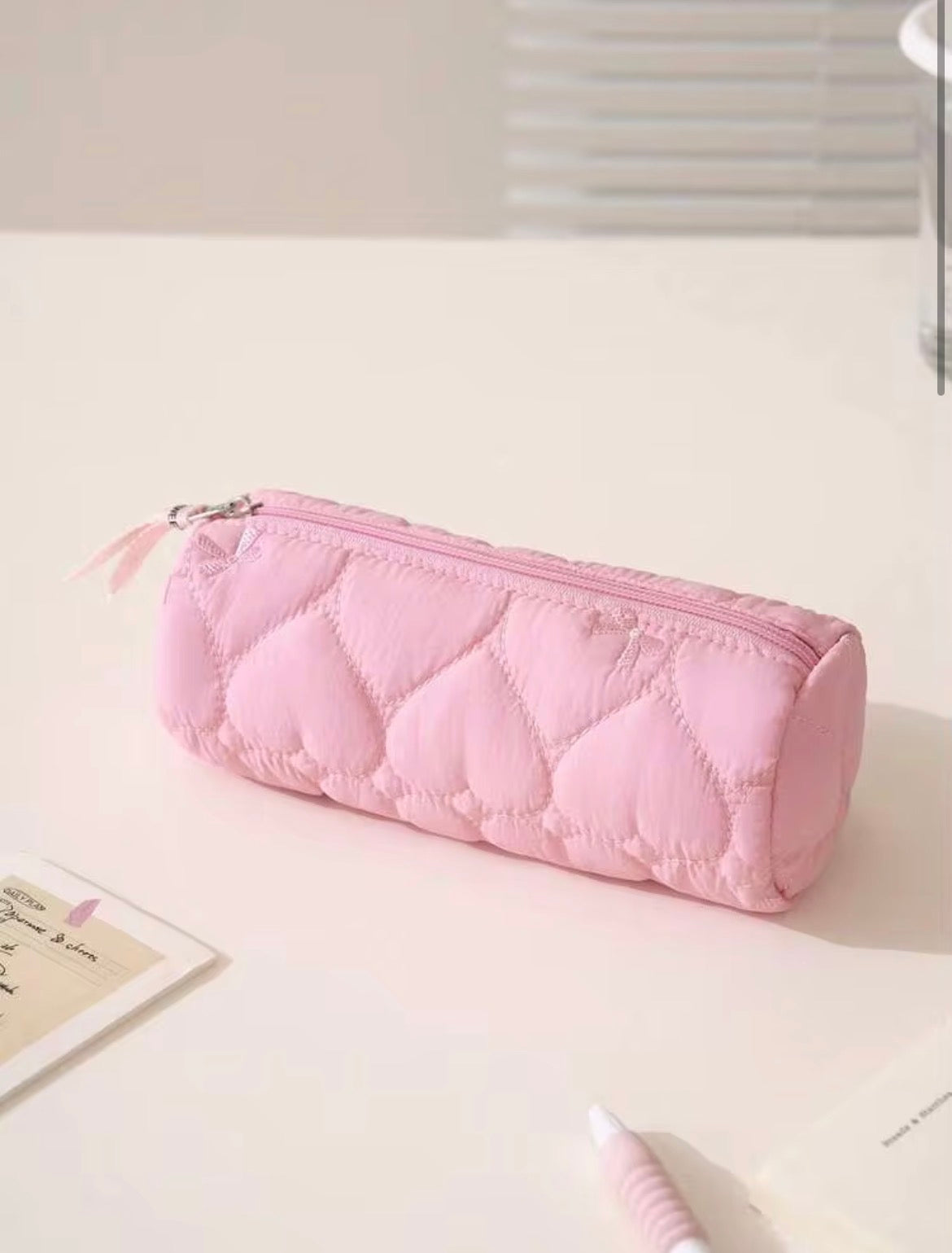Sugar Puff Quilted Pouch