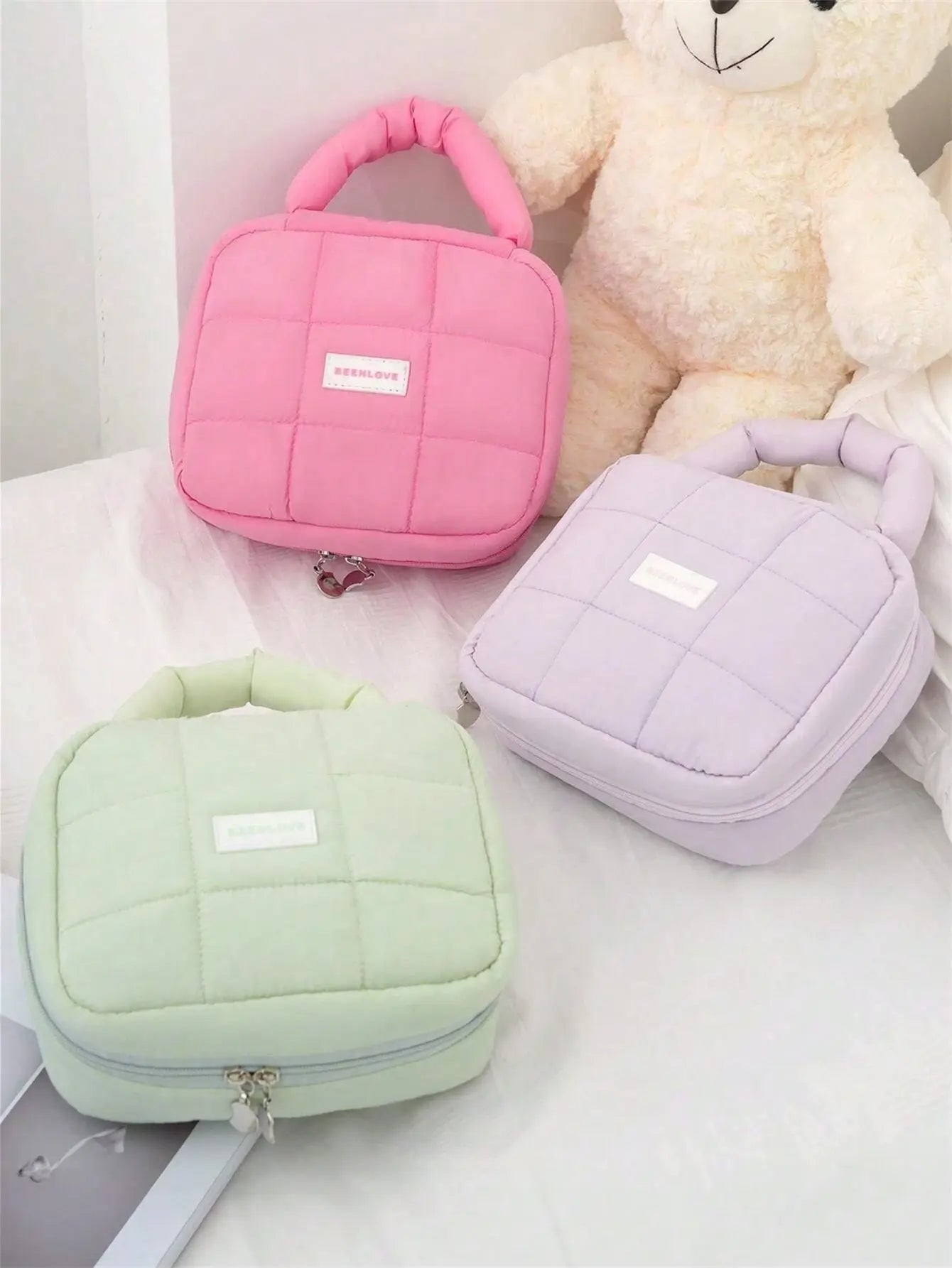 Cloud Touch Quilted Multipurpose Pouch