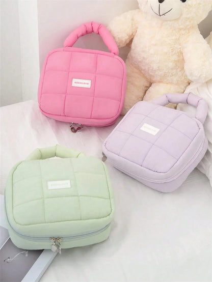 Cloud Touch Quilted Multipurpose Pouch