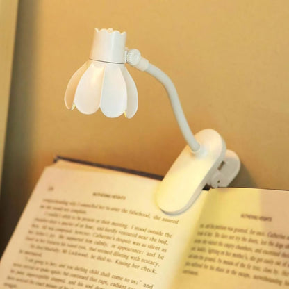 Petal Glow Mini Clip-On Book Light