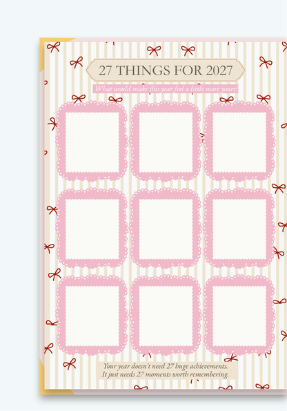Living Pretty Planner 2027 | Sweet Chapters Ahead | Open for Preorder