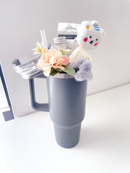 Sip & Bloom Tumbler Bouquet Gift