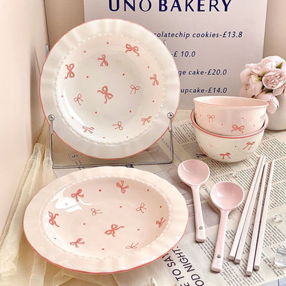 Pretty Little Bows Porcelain Plates 🎀
