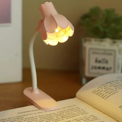 Petal Glow Mini Clip-On Book Light