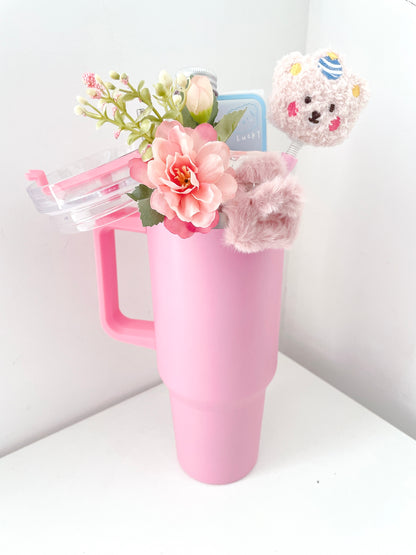 Sip & Bloom Tumbler Bouquet Gift