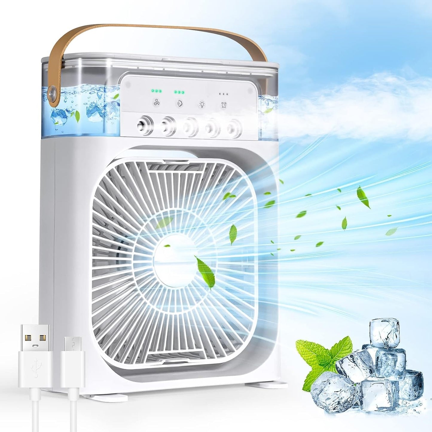 Portable Cooling Fan | Mini Air Conditioner