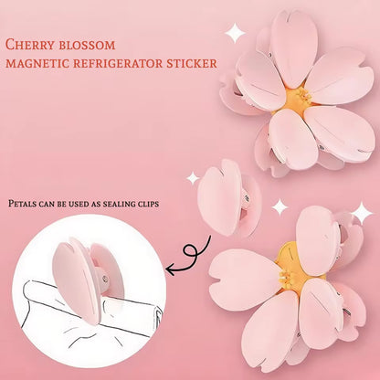 Sakura Bloom Fridge Magnet cum Snack Sealer