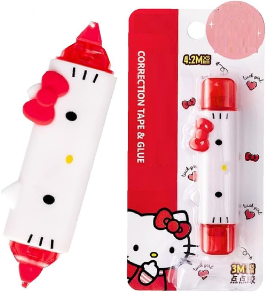 Hello Kitty Correction Tape & Glue