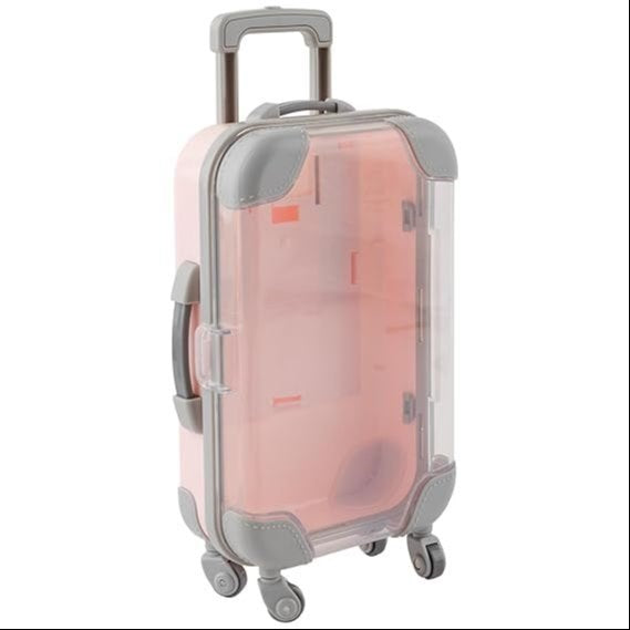 Chic Mini Trolley Suitcase for storage | 3 colors available