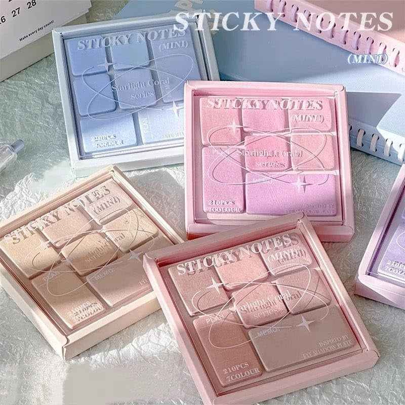 Mini Pastel Sticky Notes set