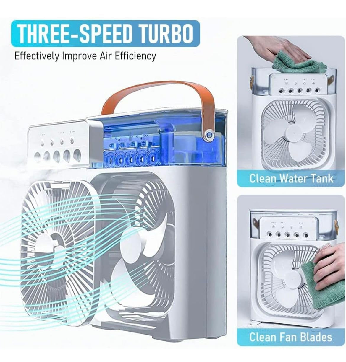 Portable Cooling Fan Mini Air Conditioner