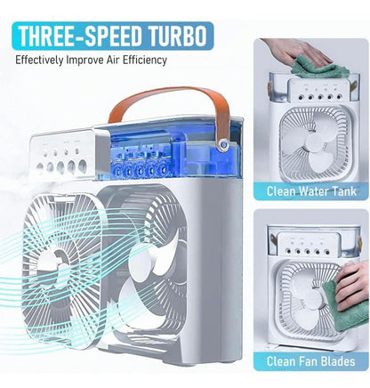 Portable Cooling Fan Mini Air Conditioner