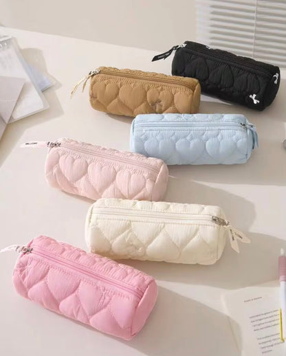 Sugar Puff Quilted Pouch