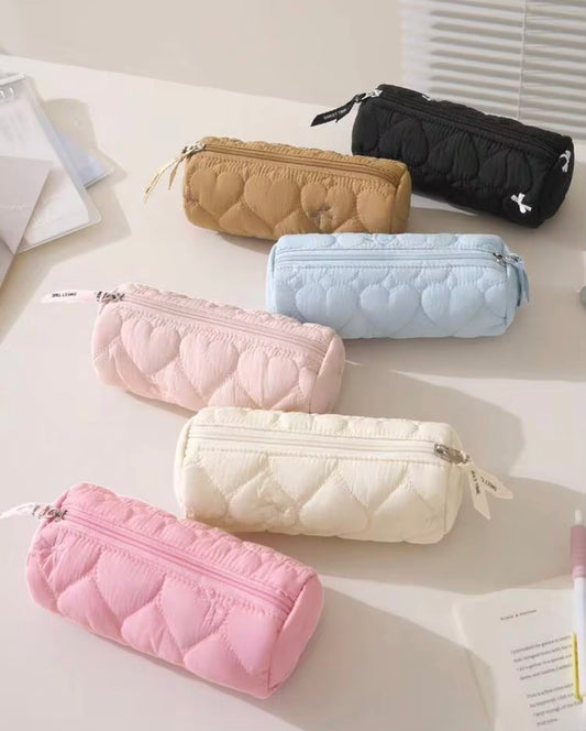 Sugar Puff Quilted Pouch