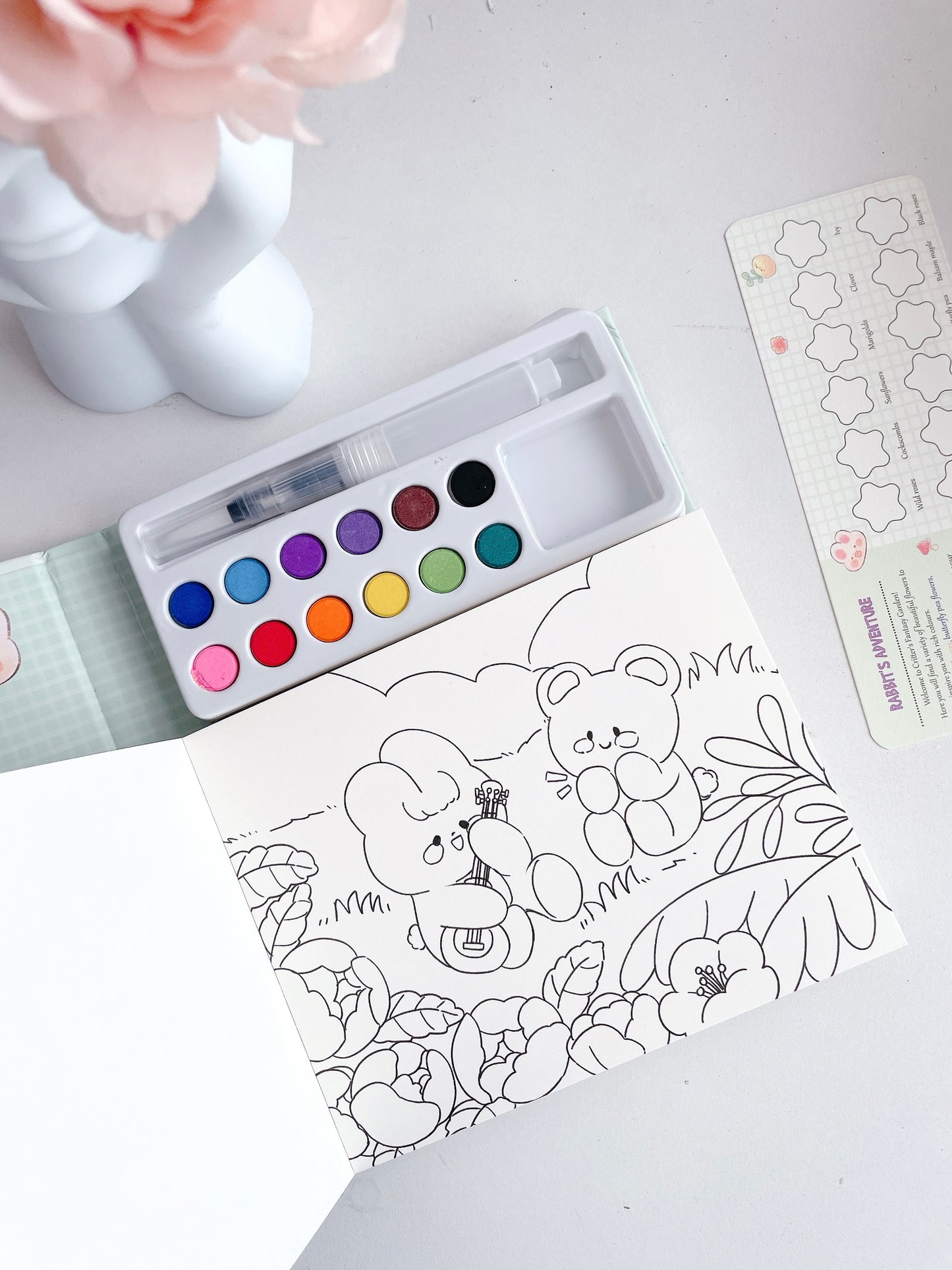 Sweet Pause coloring book