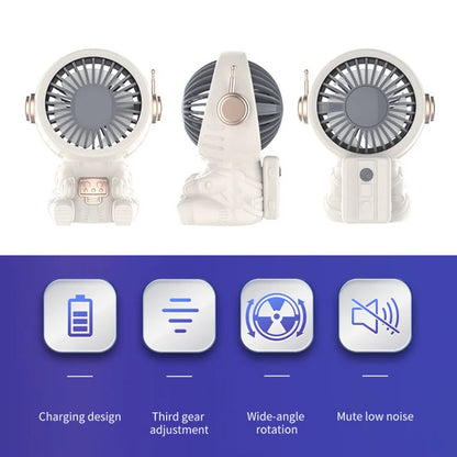 Astronaut Mini USB Chargeable Fan