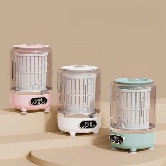 Blush Wash 3-in-1 Cordless Mini Portable Washing Machine with Spin Basket | 3 Litre