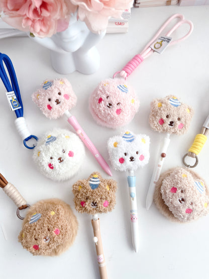 Furry Pal Plush Pen & Mirror Combo