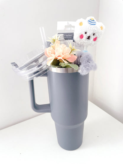 Sip & Bloom Tumbler Bouquet Gift