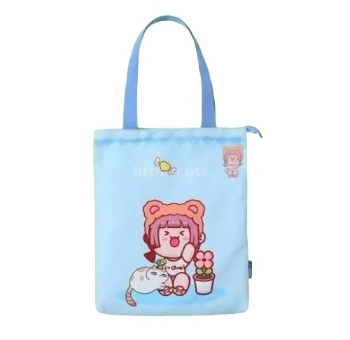 Little Cute Doll Tote Bags