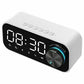 Stylish Multifunctional 2 Digital Alarm Clock with Snooze | Portable Wireless Speaker| Bluetooth 5.0