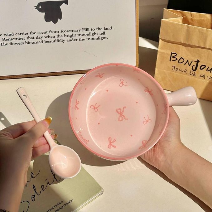 Petite Coquette Ceramic Serving Dish