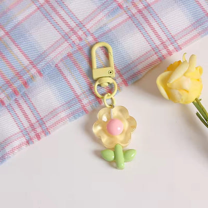 MagicGarden Acrylic/Resin Flower Keychain