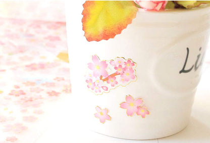 Sweet cherry blossom 3D Sticker Set (Pack of 2)