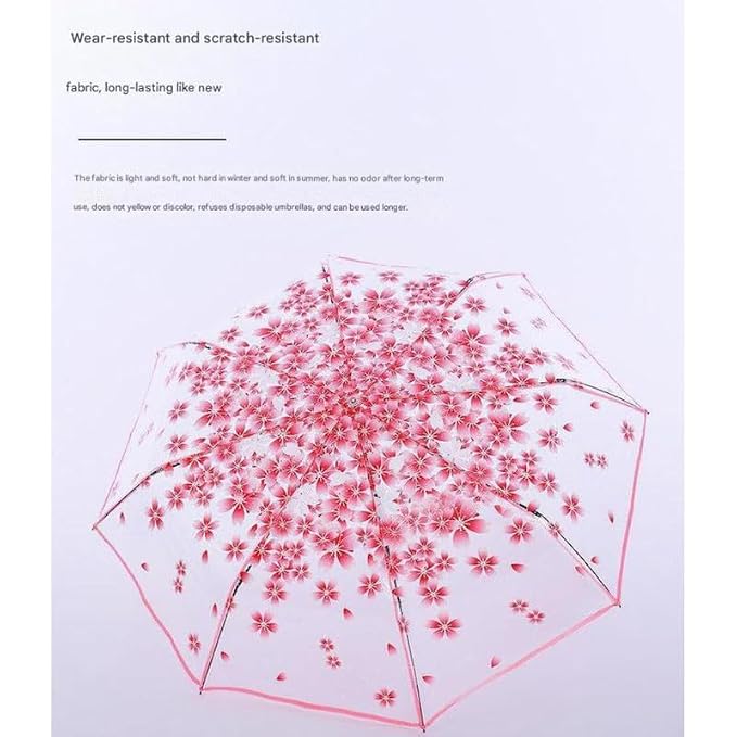 Sakura Skies Clear Umbrella