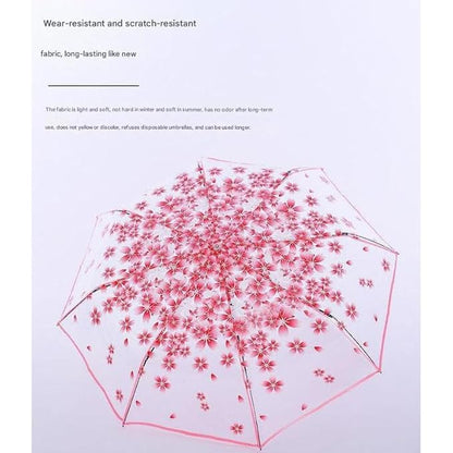 Sakura Skies Clear Umbrella