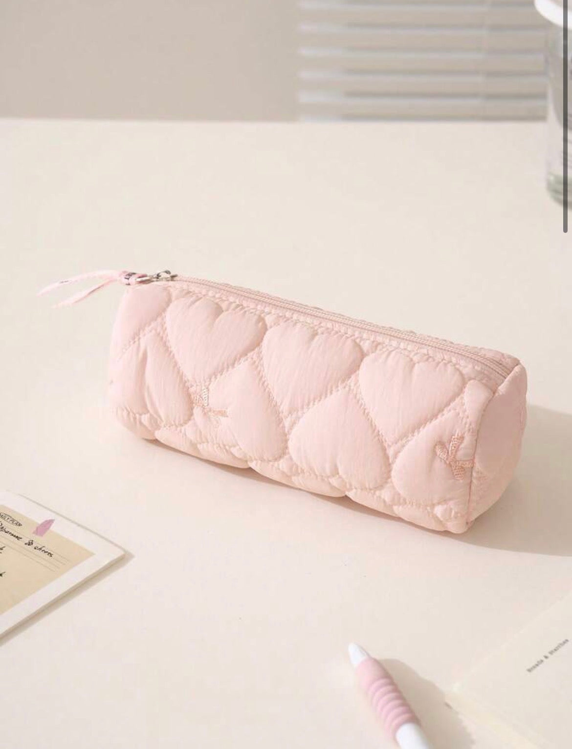 Sugar Puff Quilted Pouch