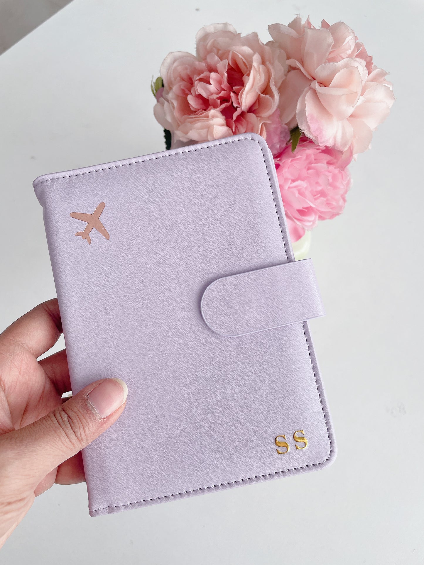 Soft Voyage RFID Blocking Multi Compartment Pastel Passport Wallet Holder Organiser | PU Leather