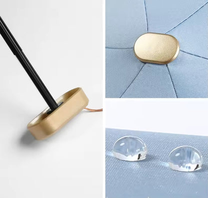 Subtle Shades Ultra compact pastel umbrella with case | For rains and sunny day | UV Protection