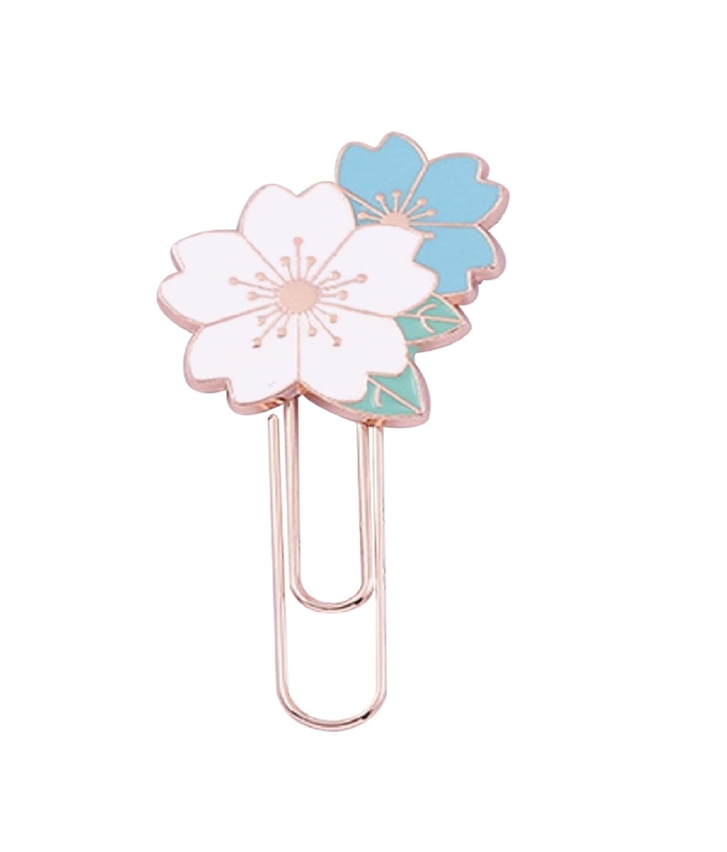 Metallic Cherry blossom Flower Bookmark | Available in 2 colors