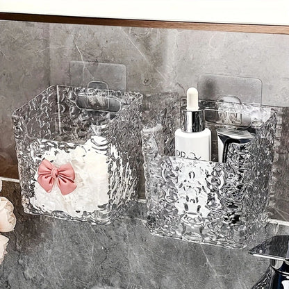 Prism Bow Self-Adhesive Wall-Mount Storage Organizer