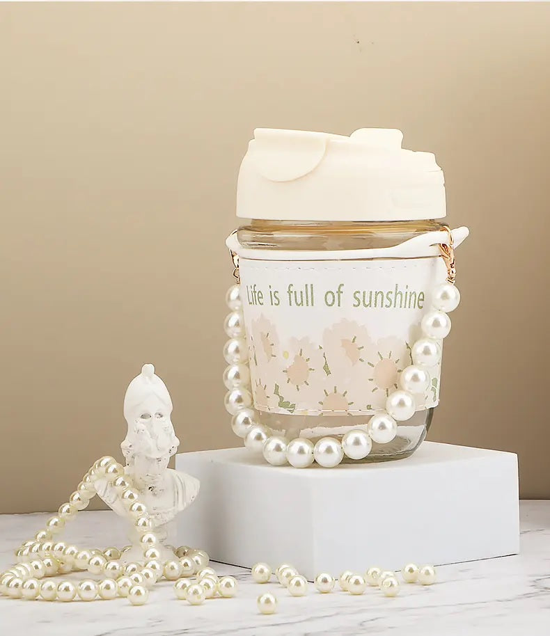 Sip n Grip Tumbler with Pearl Chain | 350ml