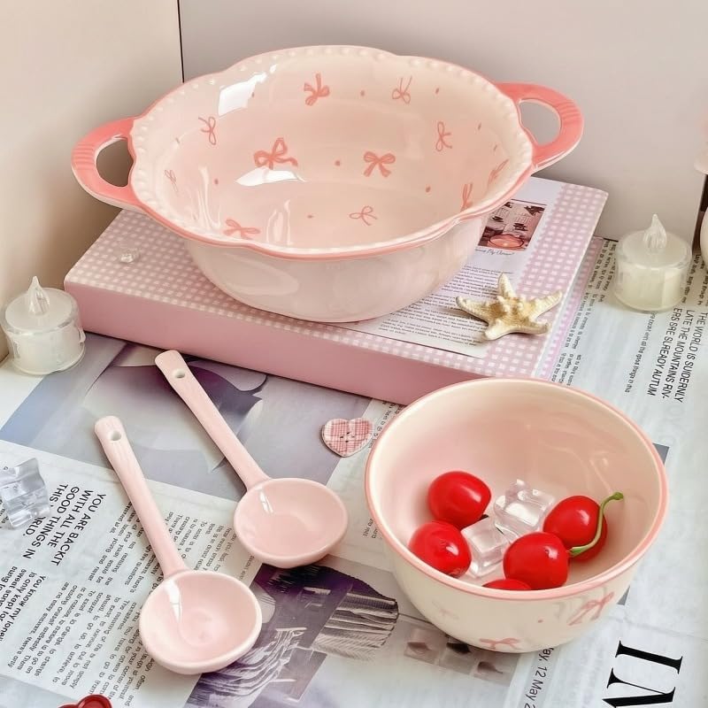 Little Bow Ceramic Serving Bowl 🎀