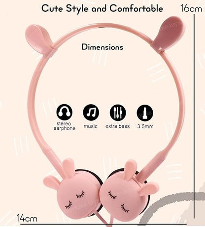 Cute Rabbit Wired Earphone