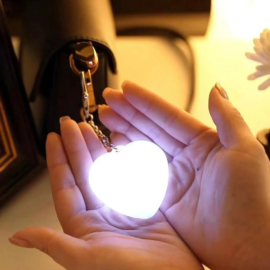 Heart Glow Touch-Sensor Rechargeable LED Handbag Light