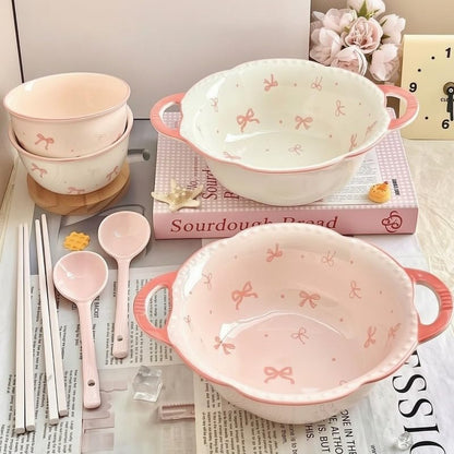 Little Bow Ceramic Serving Bowl 🎀