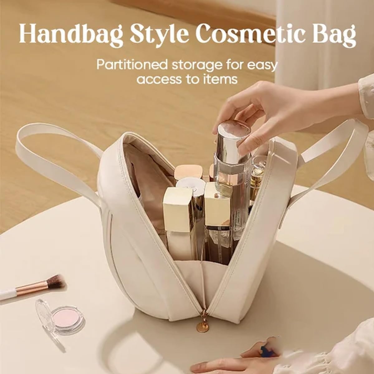 Chic Stash Portable Makeup/Toiletry Bag