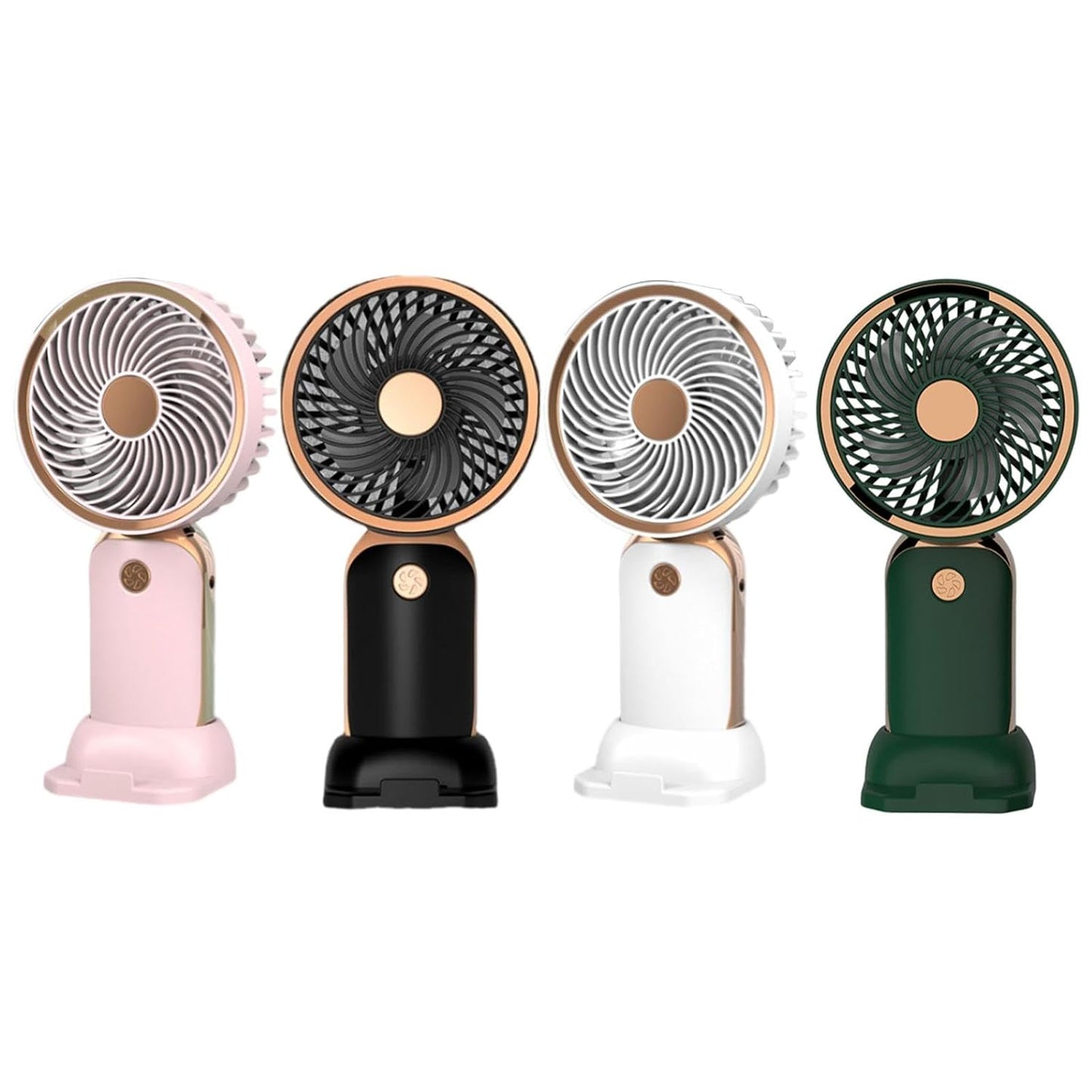 Cooly Pie Mini Fan – Portable, Handheld & Desktop Cooling Fan (USB Rechargeable)