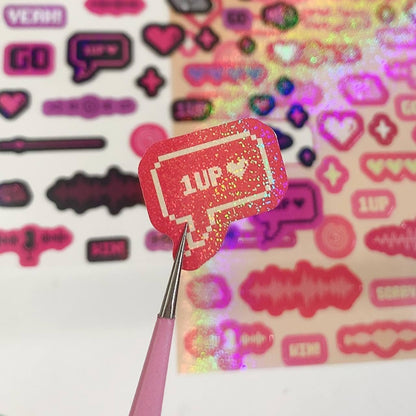 Dreamy Realms Sticker Booklet – 1000+ Decorative Stickers