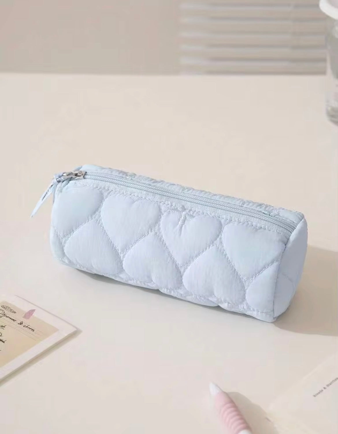 Sugar Puff Quilted Pouch