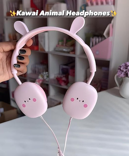 Cute Animal Theme Kawaii Headphones